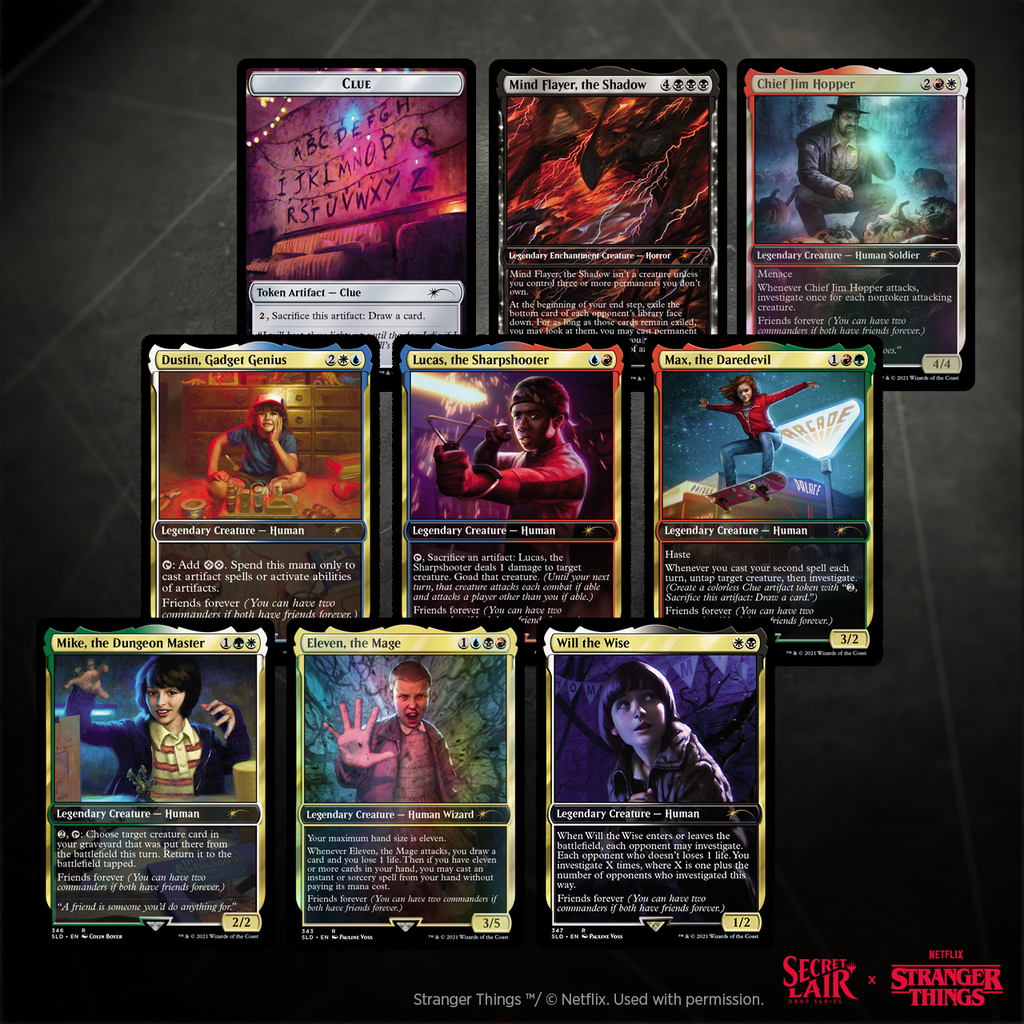Magic the Gathering: Secret Lair x Stranger Things