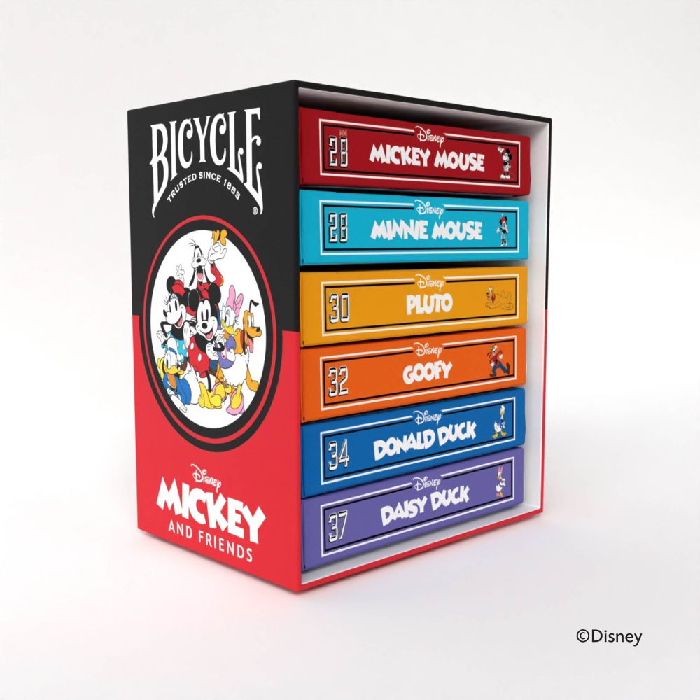 PREORDER Bicycle Disney Mickey and Friends Playing Cards Box Set