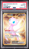 PSA GEM MT 10 Mew Ex (205/165) [Mew En-151] - 108467708