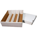 3200 Card Count Corrugated Boxes - 10 Pack
