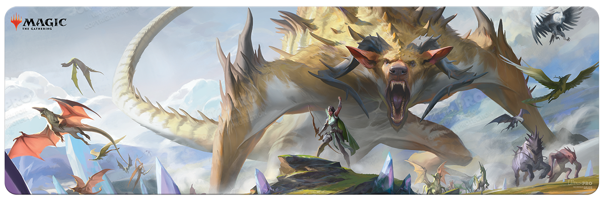 Ikoria: Lair of Behemoths 8ft Table Playmat for Magic The Gathering