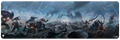 The Brothers' War Draft Booster Display Artwork 8ft Table Playmat for Magic The Gathering