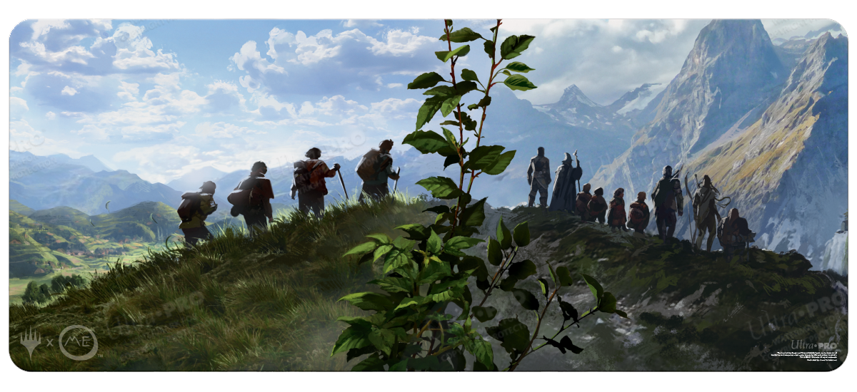 The Lord of the Rings: Tales of Middle-earth The Fellowship 6ft Table Playmat for Magic The Gathering