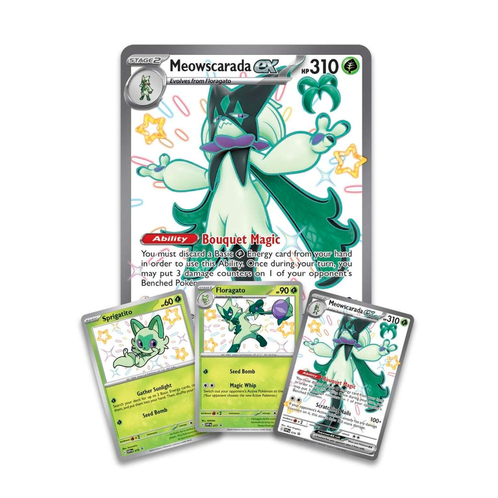 Pokemon Paldean Fates ex Premium Collection [Meowscarada ex]