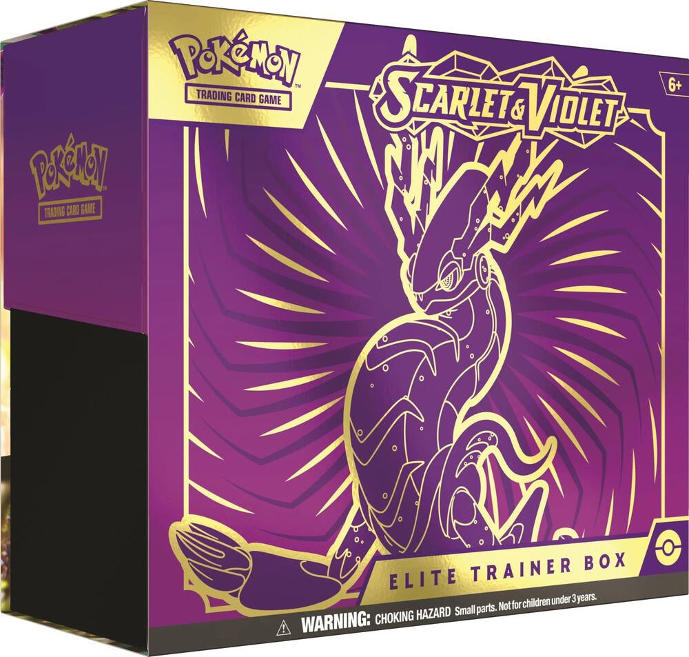 Pokemon Scarlet & Violet Base Set Elite Trainer Box (ETB) [Violet]
