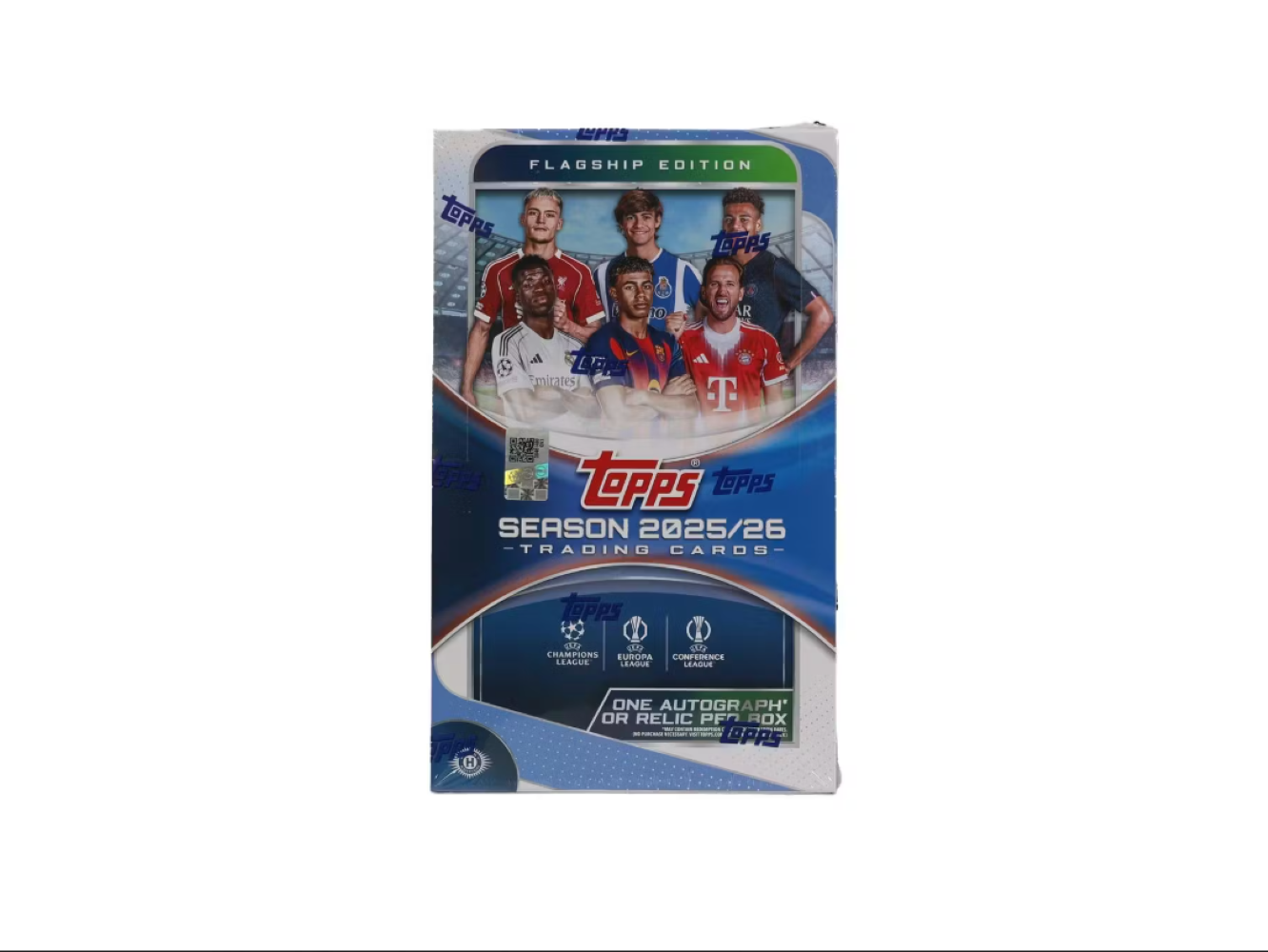 2025-26 Topps UEFA Club Competitions Soccer Hobby Box