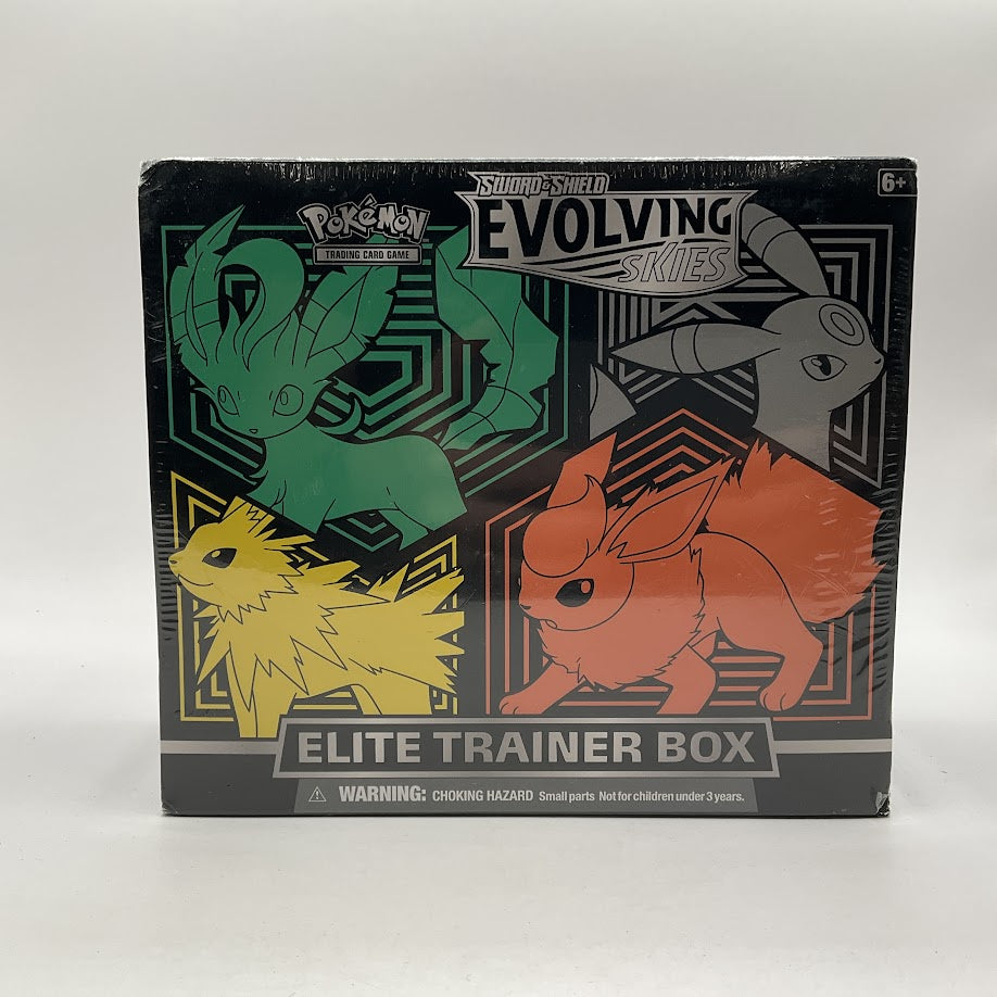 Pokemon Sword & Shield Evolving Skies Elite Trainer Box (ETB) [Leafeon/Umbreon/Jolteon/Flareon] #1 *See Pictures for Condition*