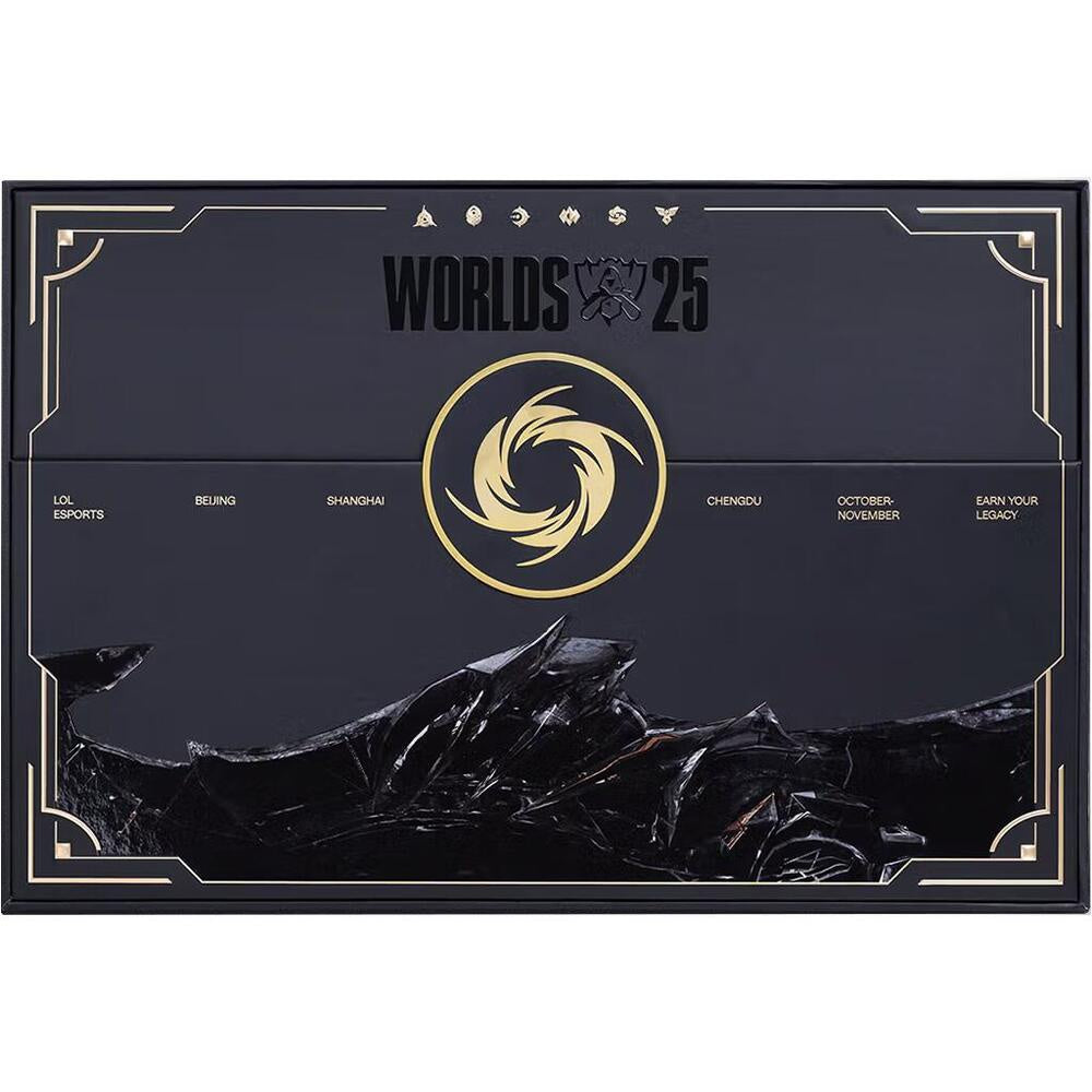 Riftbound League of Legends TCG: Worlds Bundle 2025 *No Exterior Cardboard Sleeve, Still Shrinkwrapped*