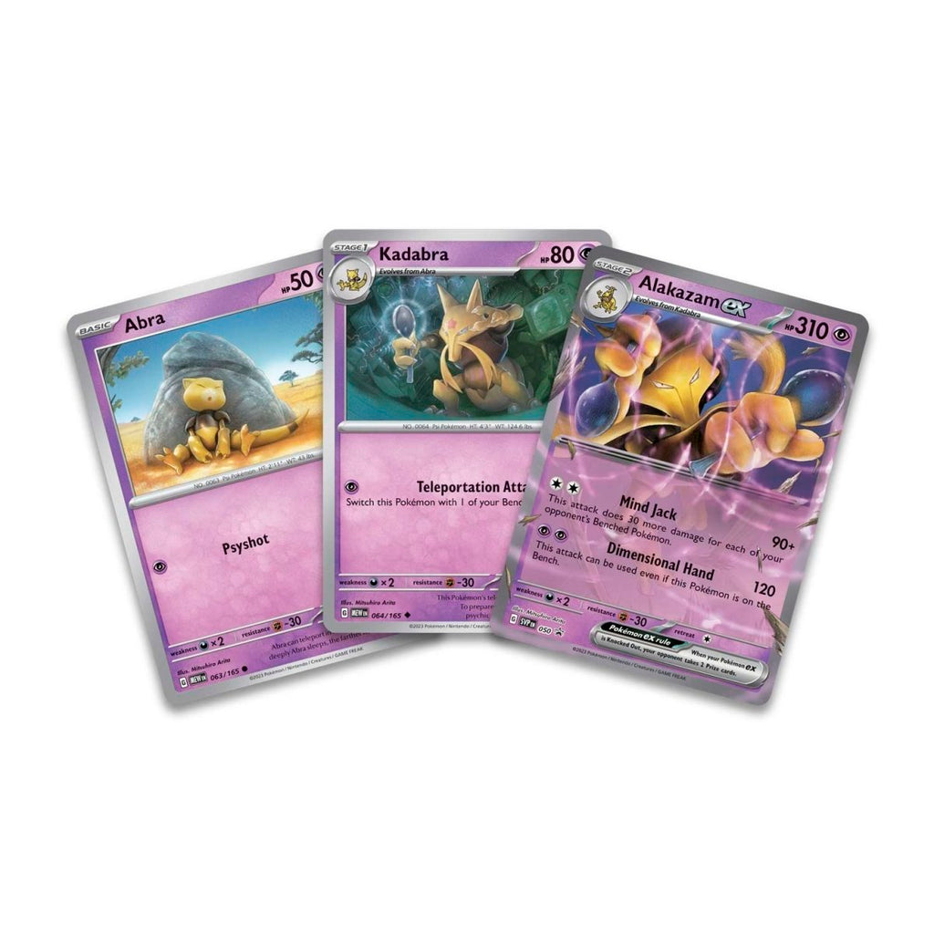 Pokemon Scarlet & Violet 151 Alakazam ex Collection