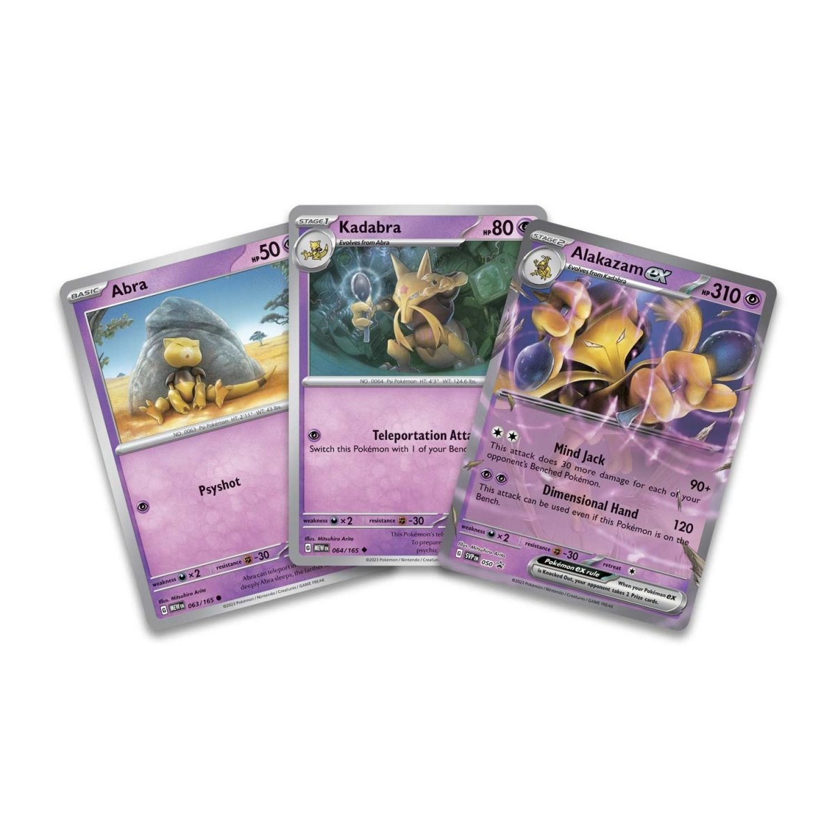 Pokemon Scarlet & Violet 151 Alakazam ex Collection