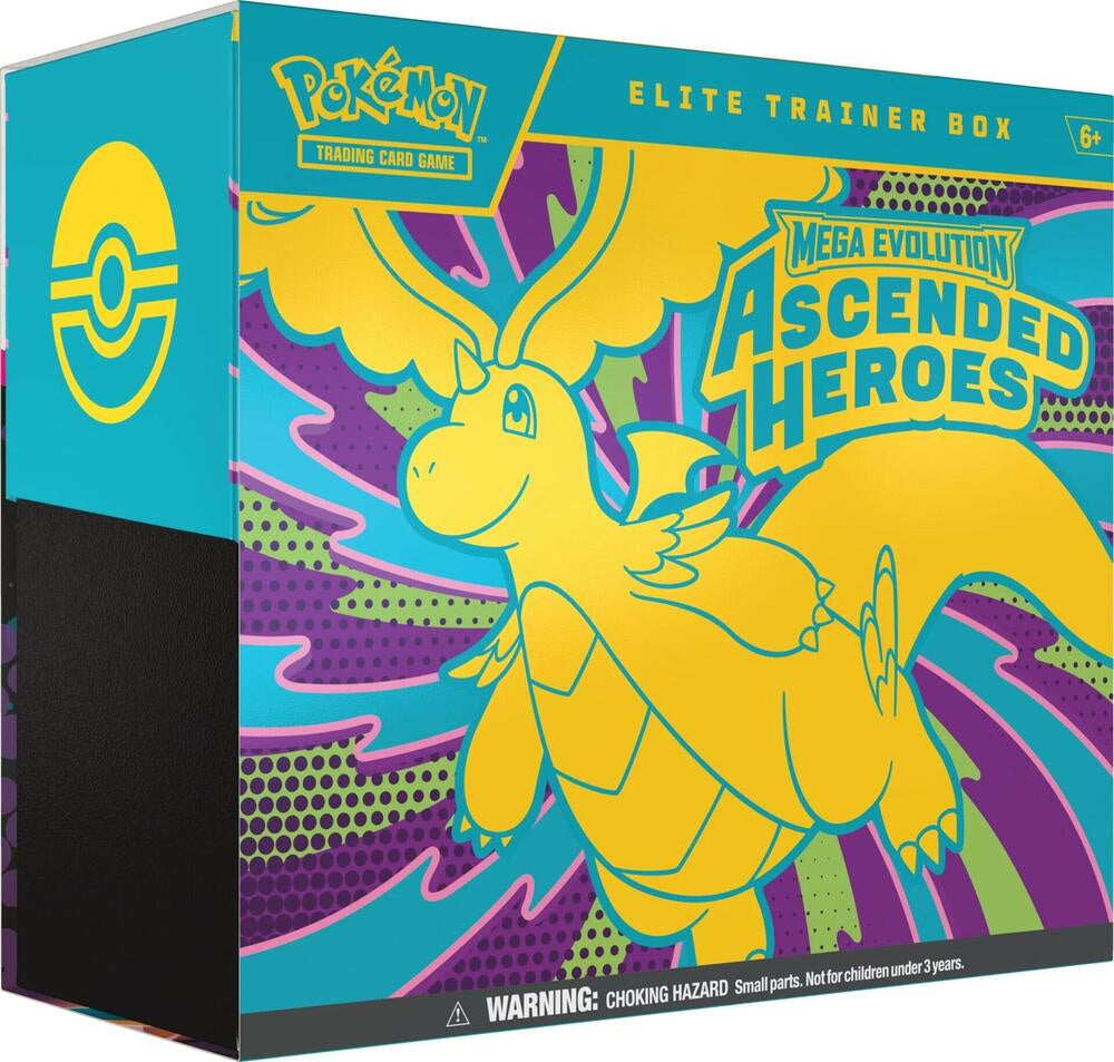 Pokemon Mega Evolution Ascended Heroes Elite Trainer Box (ETB) (ME2.5)