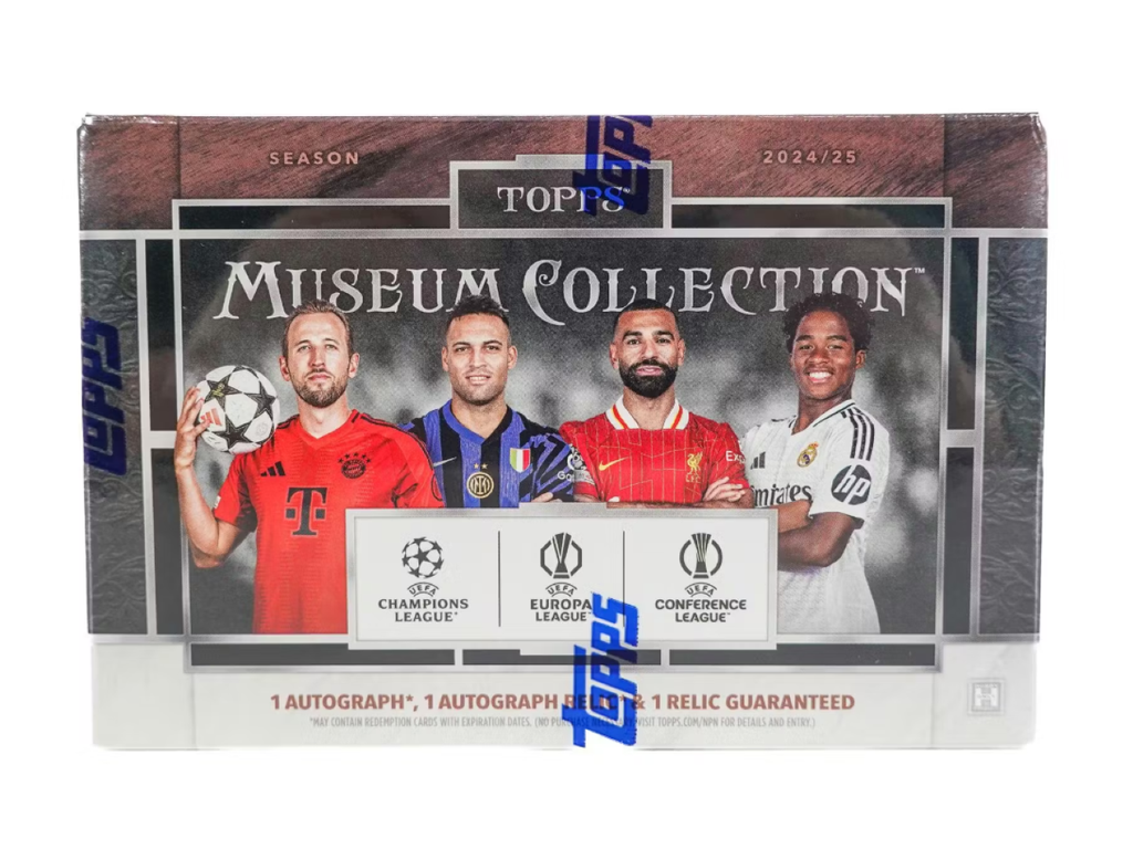 2024-25 Topps UEFA Champions League Museum Collection Soccer Hobby Box