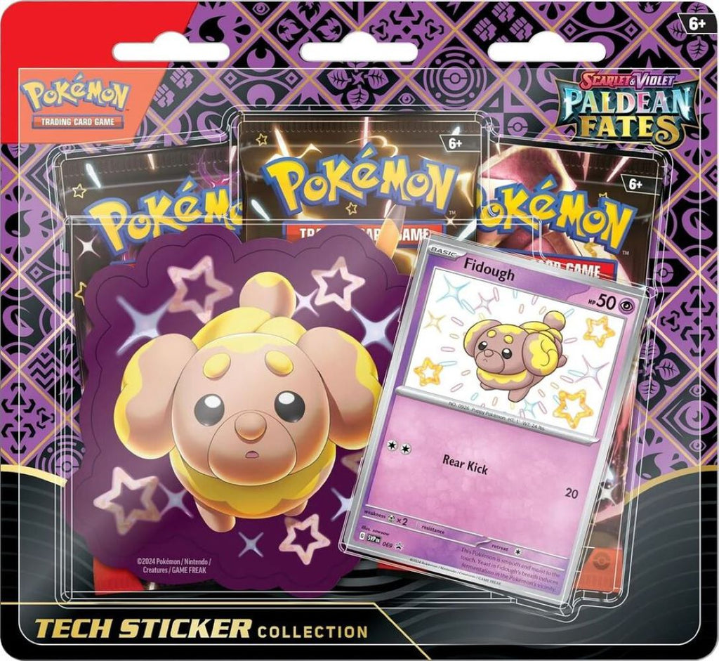 Pokemon Scarlet & Violet : Paldean Fates Tech Sticker Collection (Set-of-3)