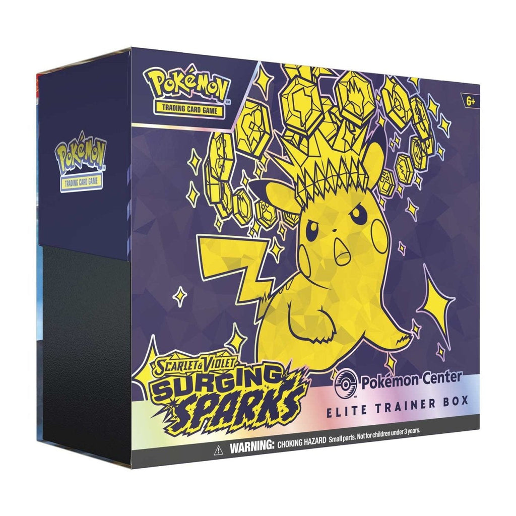 Pokemon Scarlet & Violet Surging Sparks Pokemon Center Elite Trainer Box (ETB)