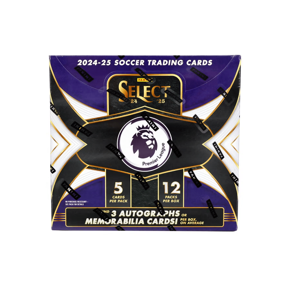 2024-25 Panini Select EPL Premier League Soccer Hobby Box