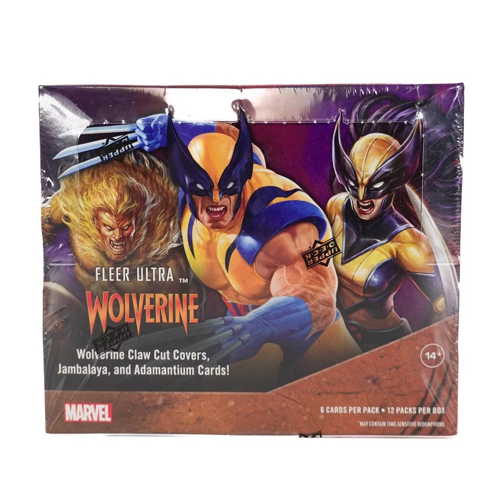 2024 Upper Deck Marvel Fleer Ultra Wolverine Hobby Box