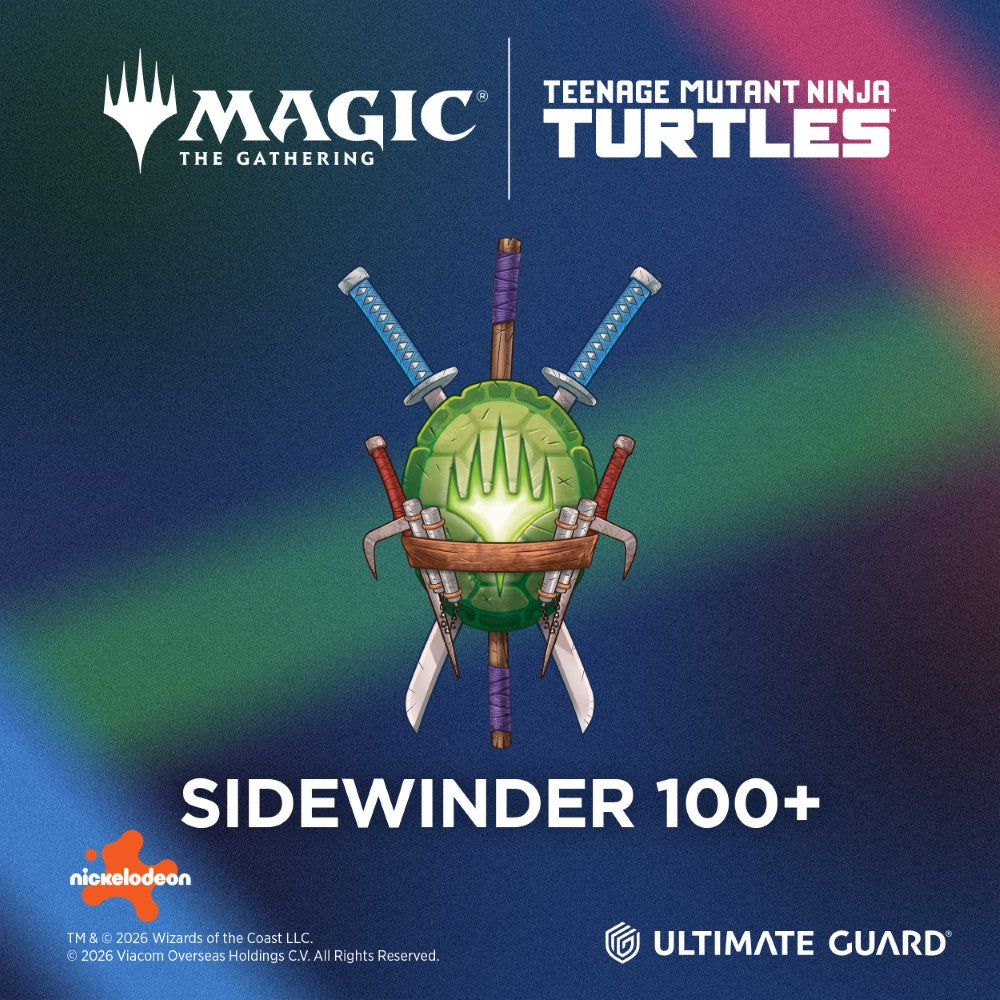 PREORDER Ultimate Guard: Deck Box  XenoSkin Sidewinder 100+  MTG: TMNT  Plains