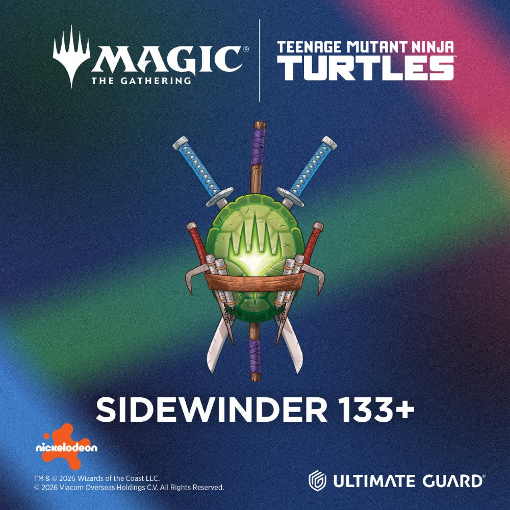 PREORDER Ultimate Guard: Deck Box  XenoSkin Sidewinder 133+  MTG: TMNT  Lean Mean Green