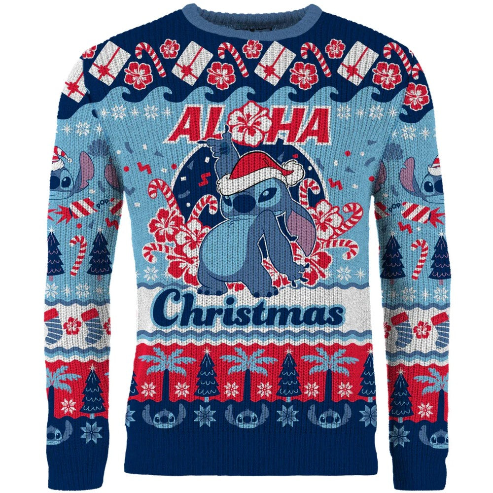 PREORDER Lilo and Stitch: Christmas Jumper (Size XXXL)