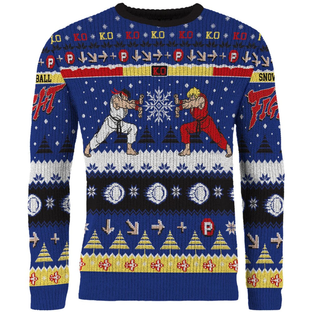 PREORDER Street Fighter: Christmas Jumper (Size: M)