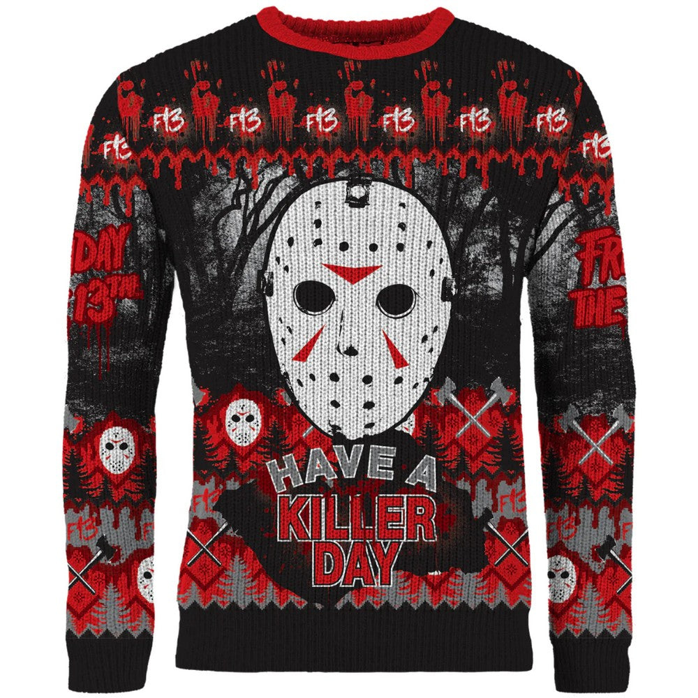 PREORDER Friday the 13th Christmas Jumper (Size: XS)