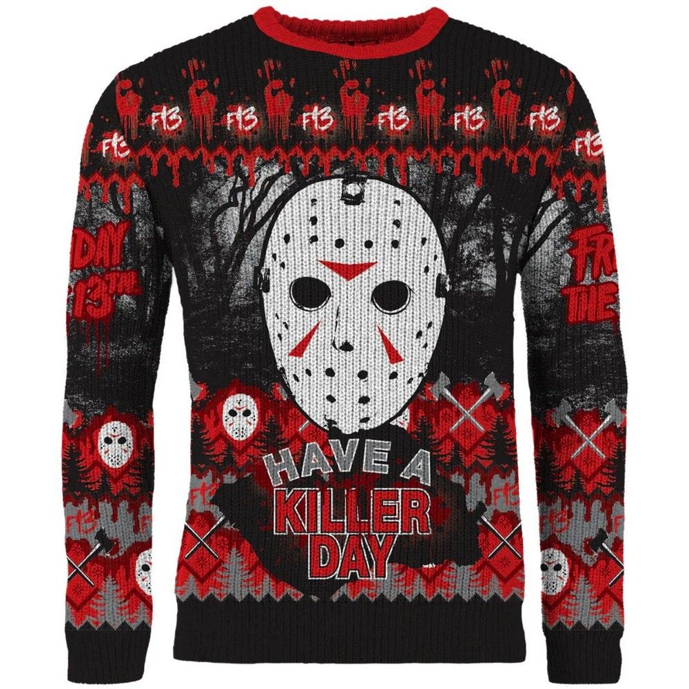 PREORDER Friday the 13th Christmas Jumper (Size: XXXXL)