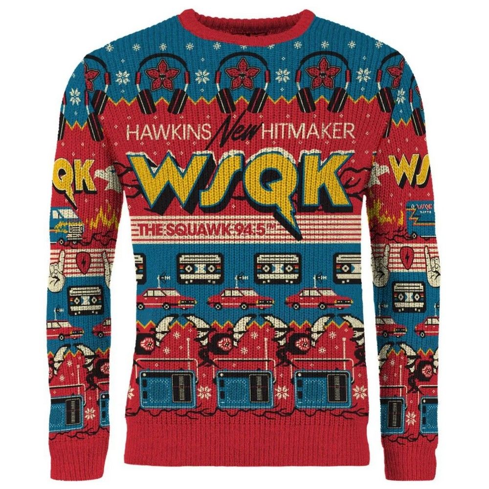 PREORDER Stranger Things WSQK Christmas Jumper (Size M)