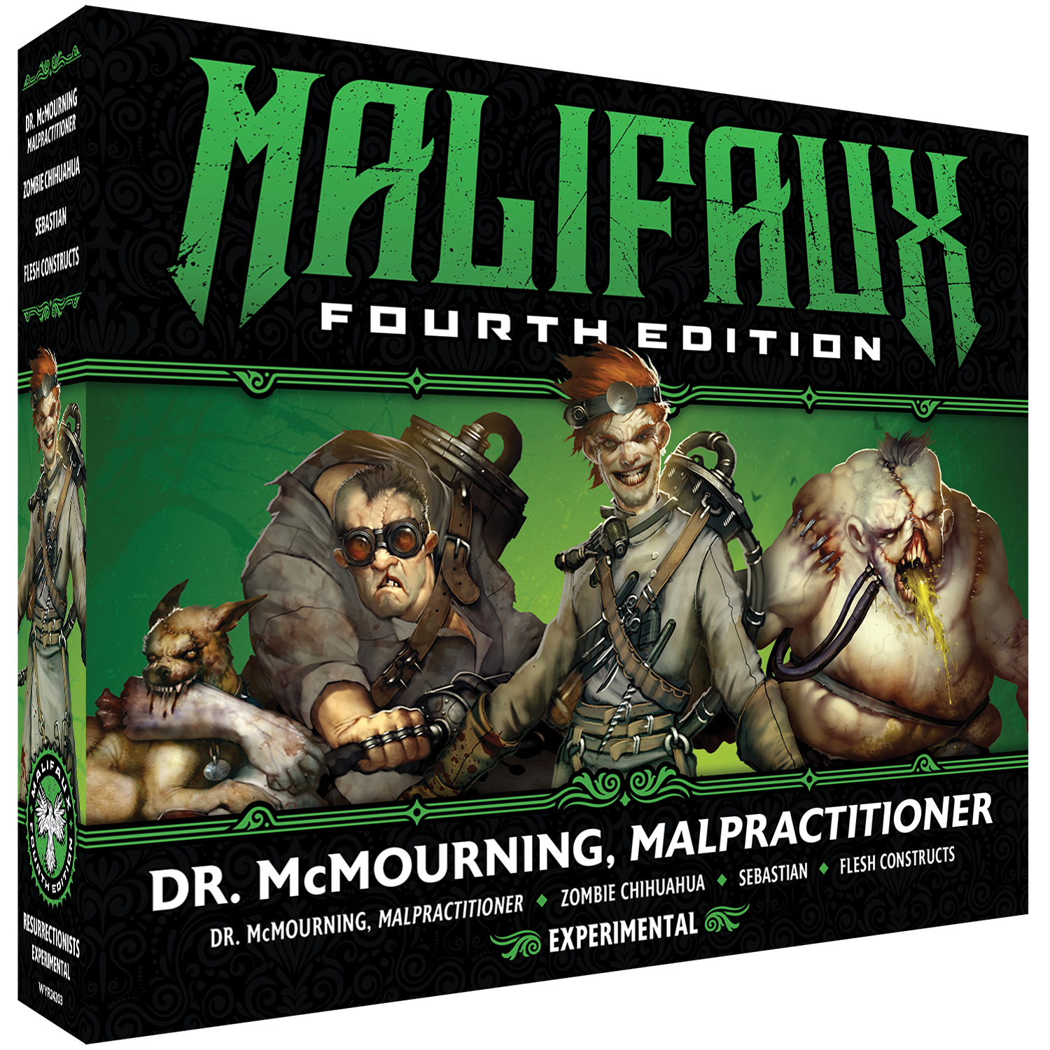 Wyrd Games: Malifaux: Resurrectionists: Dr. McMourning - Malpractitioner