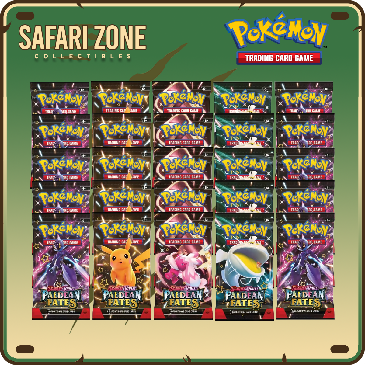 Pokemon TCG Paldean Fates 25ct Loose pack lot