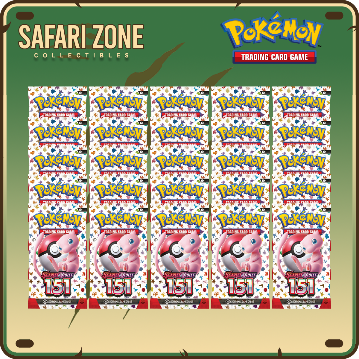 Pokemon TCG SV151 - 25ct Loose Pack Lot