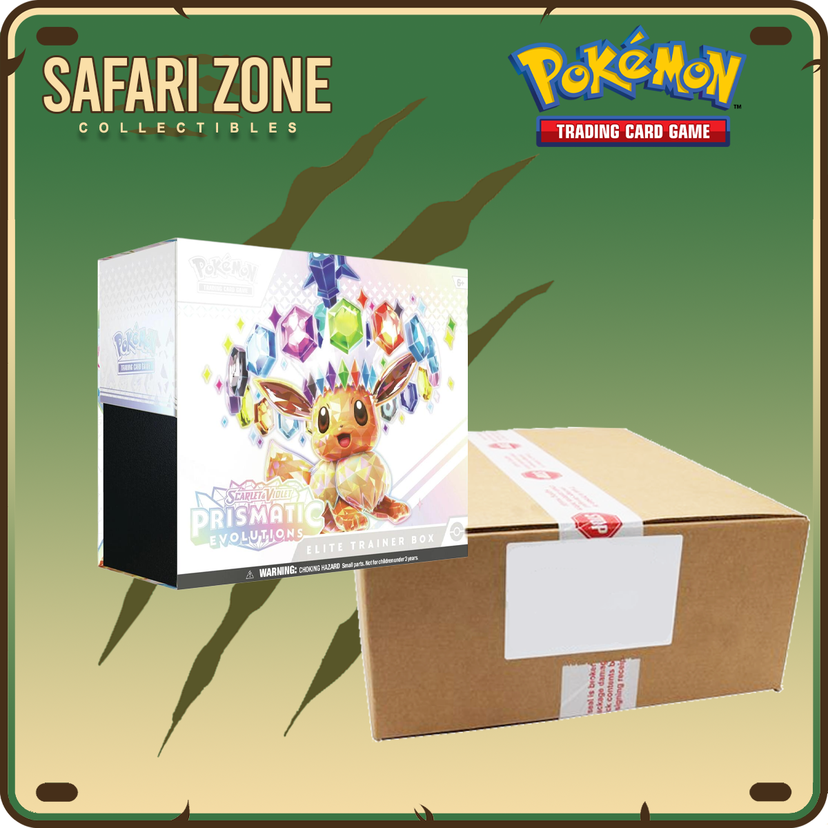 Pokemon SV8.5 Prismatic Evolutions Elite Trainer Box (ETB) Case