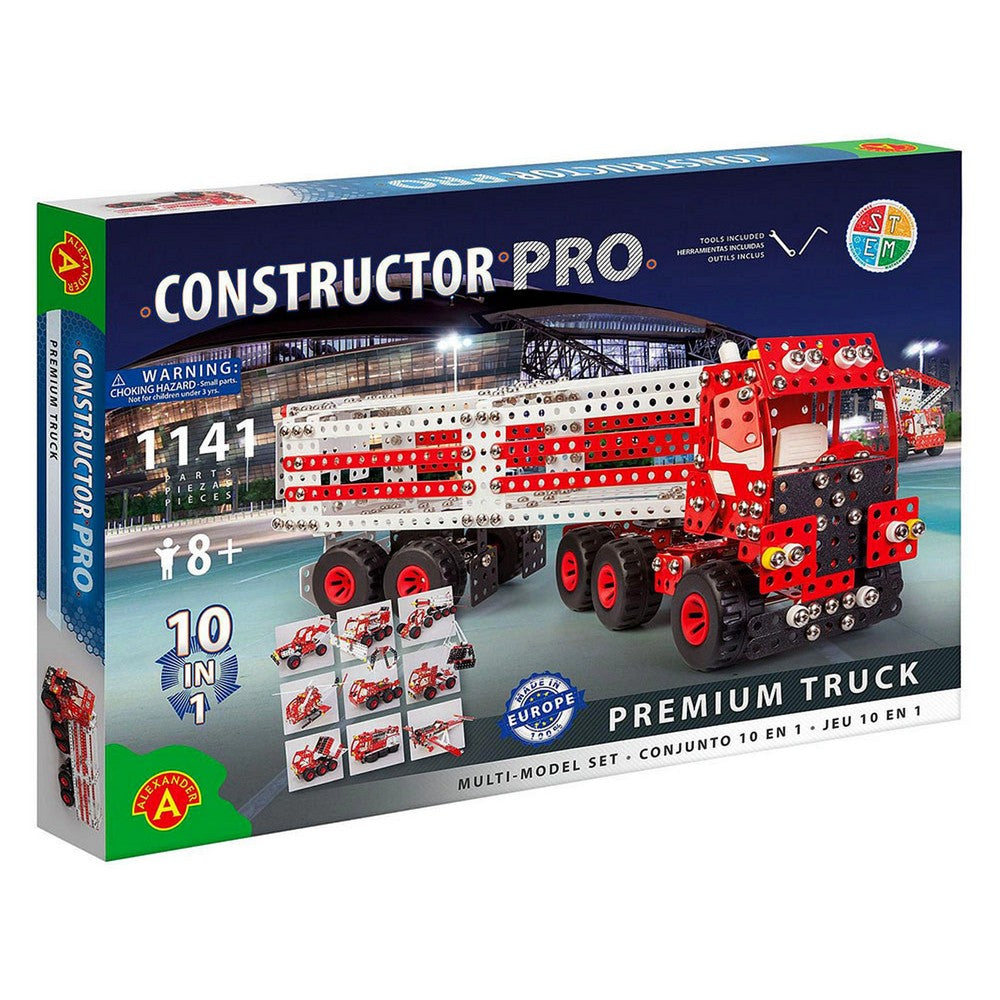 Constructor - Premium Truck 10-In-1 1141 pc