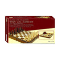 PREORDER Combo; Chess 3In1 Walnut Magn;