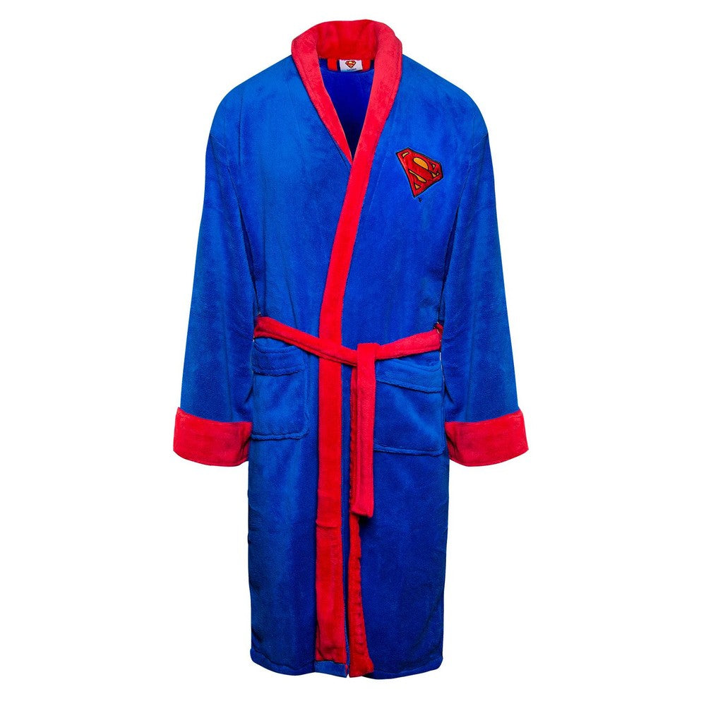 PREORDER Superman: Adult Fleece Hoodless Robe