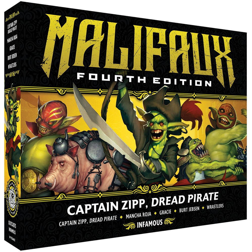 PREORDER Wyrd Games: Malifaux: Bayou: Captain Zipp - Dread Pirate