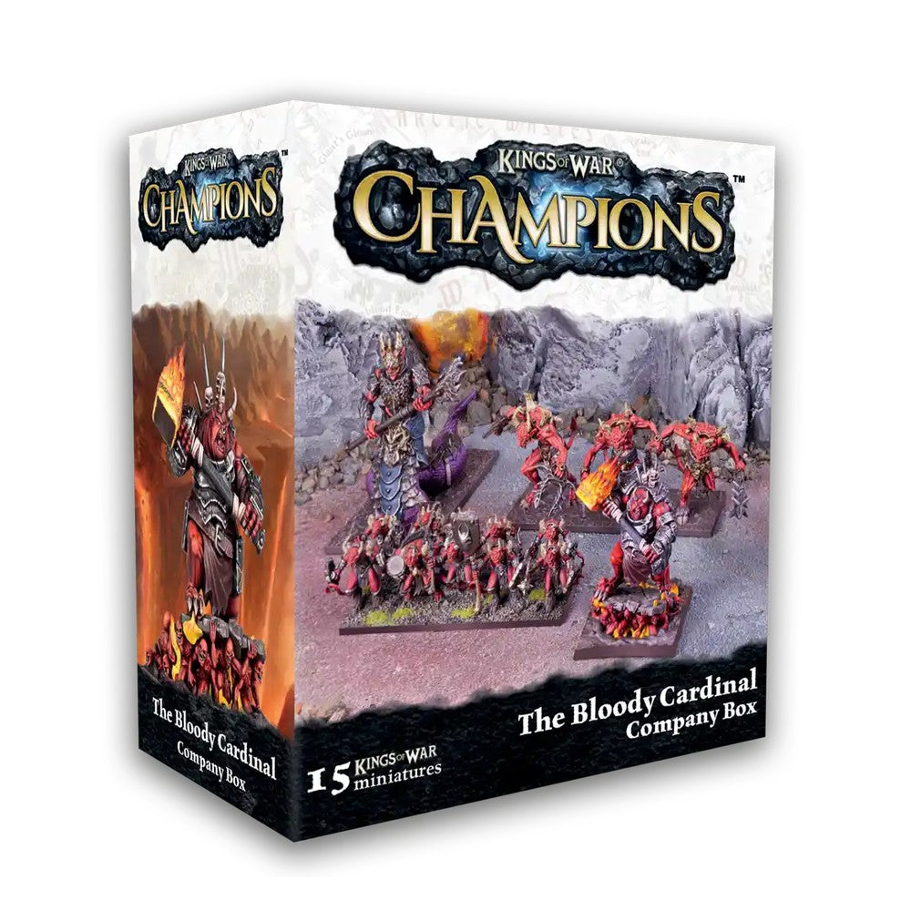 PREORDER Kings of War - Forces of the Abyss The Bloody Cardinal Company Box