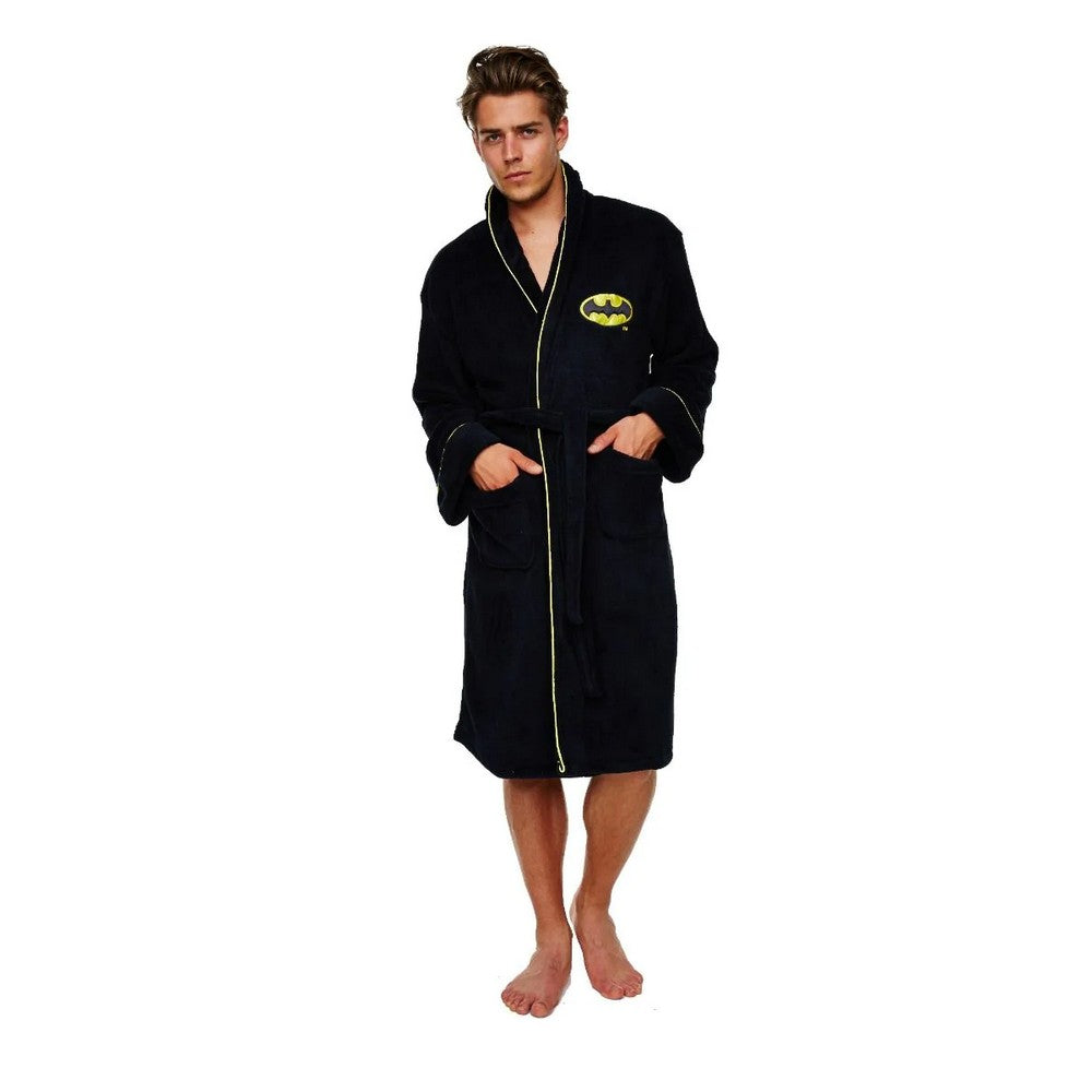 PREORDER Batman: Adult Fleece Hoodless Robe