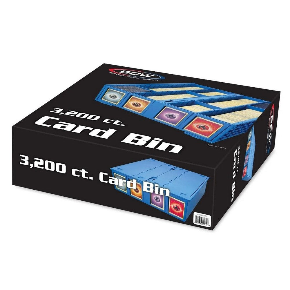 PREORDER BCW - Catalog & Bins - Collectible Card Bin - 3200 - Blue
