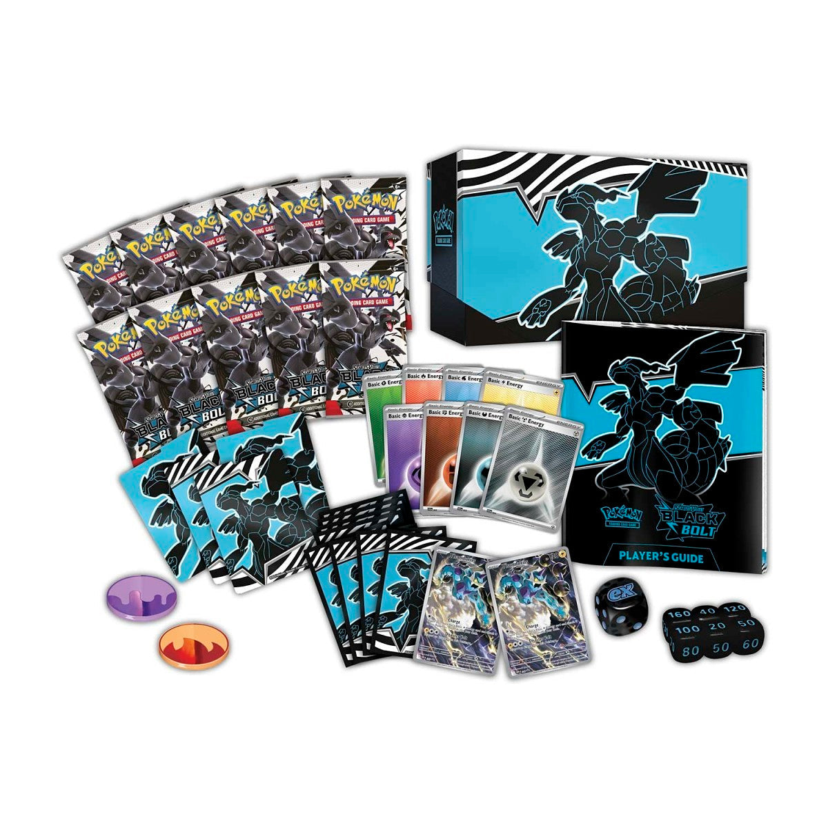 Pokemon Scarlet & Violet Black Bolt Pokemon Center Elite Trainer Box (ETB)