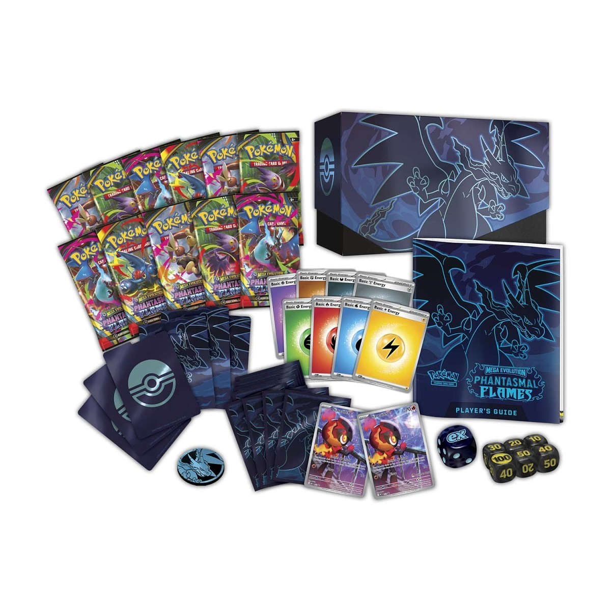 Pokemon Phantasmal Flames Pokemon Center Elite Trainer Box (ETB) (ME02)