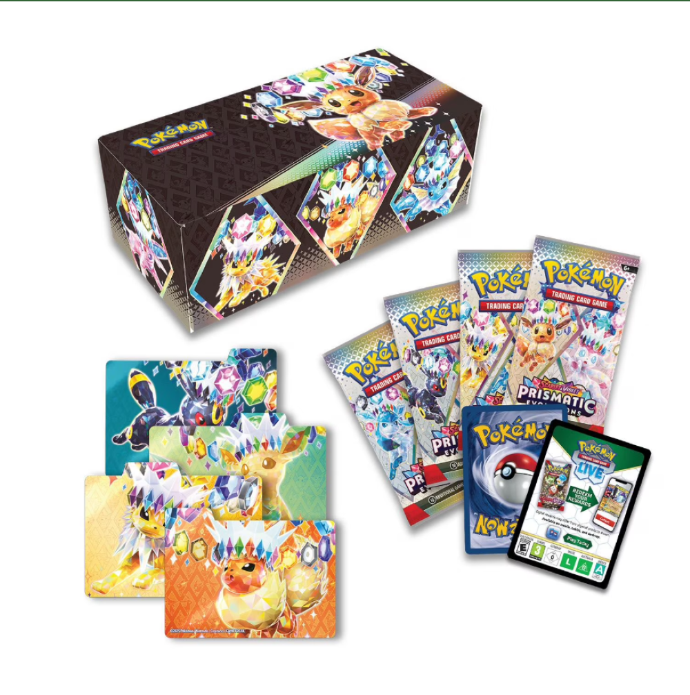 Pokemon Prismatic Evolutions Sam's Club Bundle [1 Bundle + 1 Surprise Box]