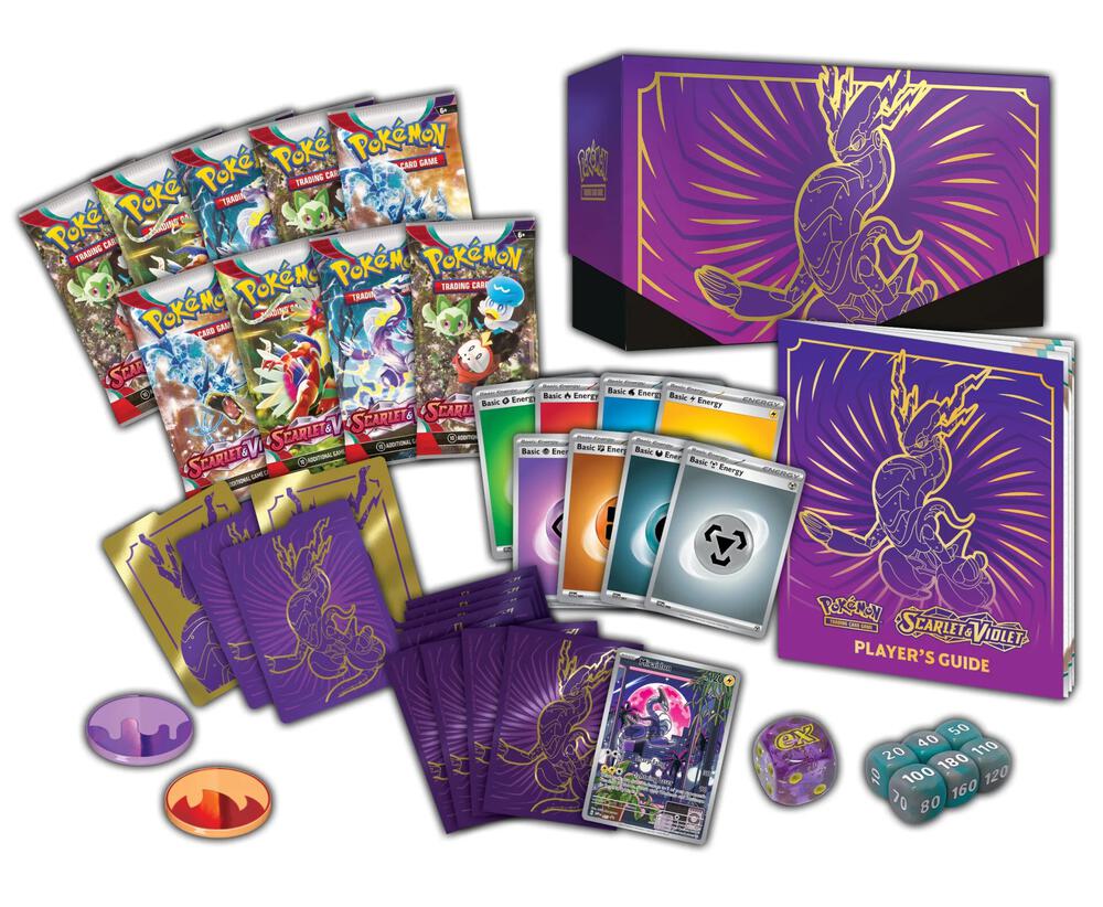 Pokemon Scarlet & Violet Base Set Elite Trainer Box (ETB) [Violet]