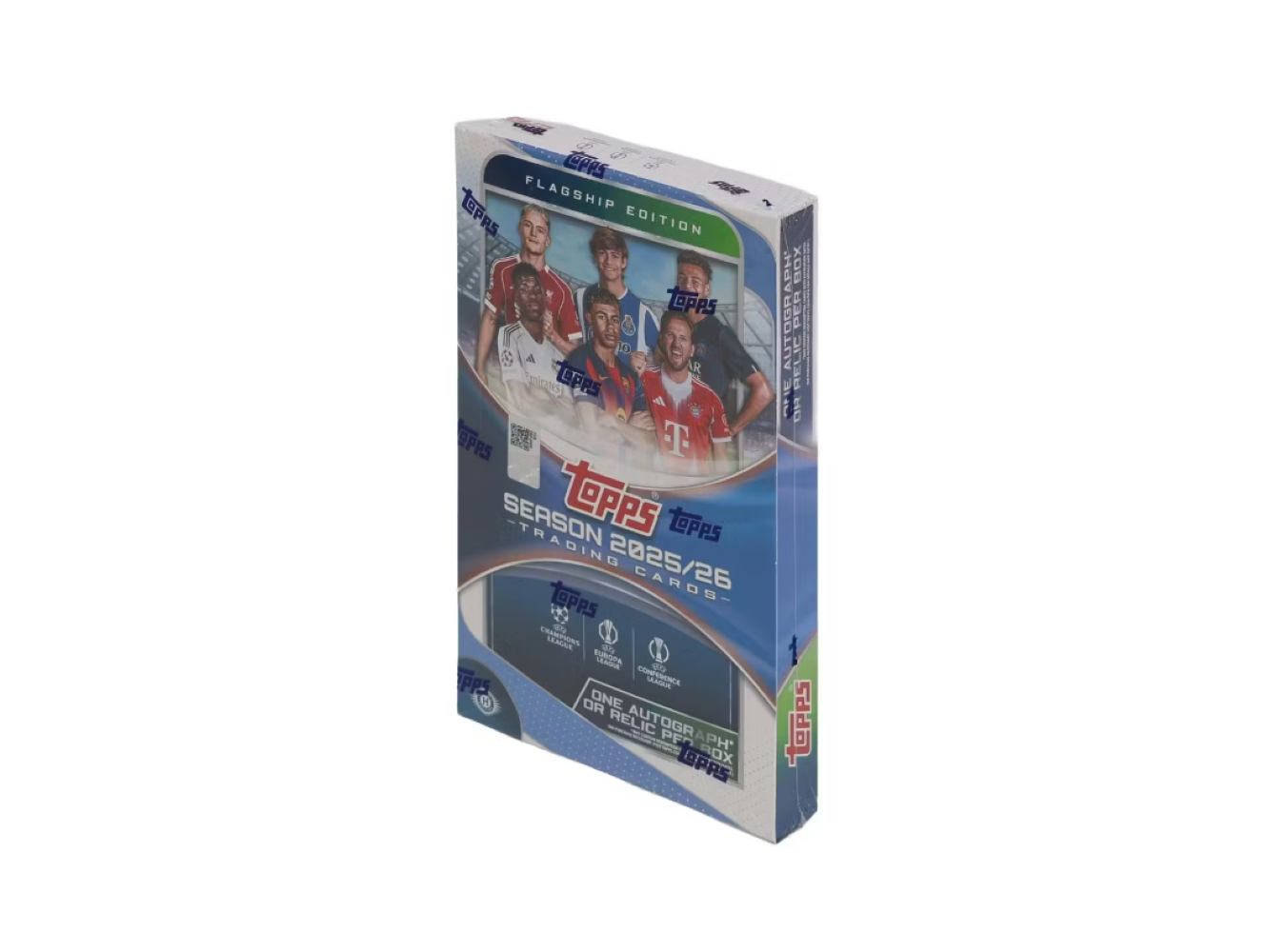 2025-26 Topps UEFA Club Competitions Soccer Hobby Box