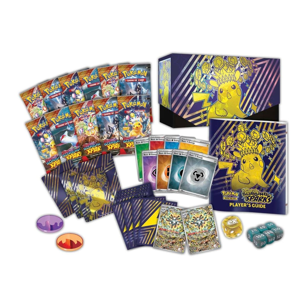 Pokemon Scarlet & Violet Surging Sparks Pokemon Center Elite Trainer Box (ETB)