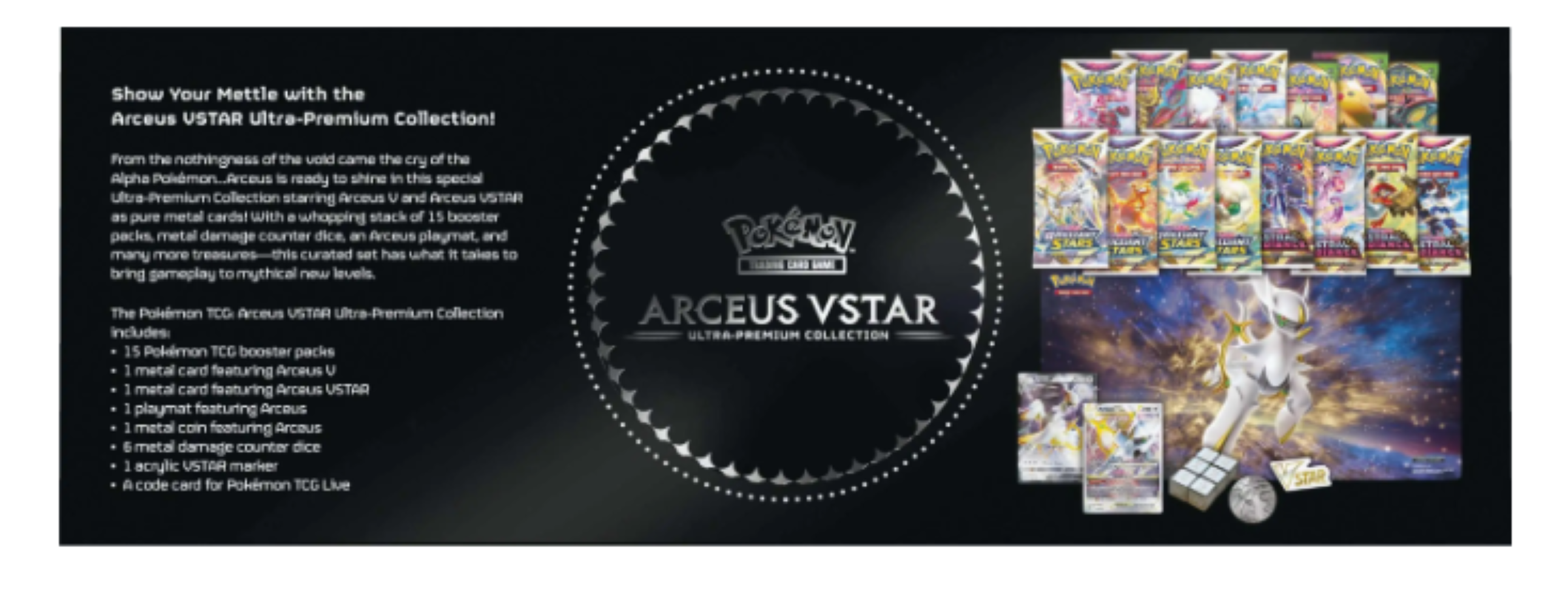 Pokemon Arceus VSTAR Ultra-Premium Collection
