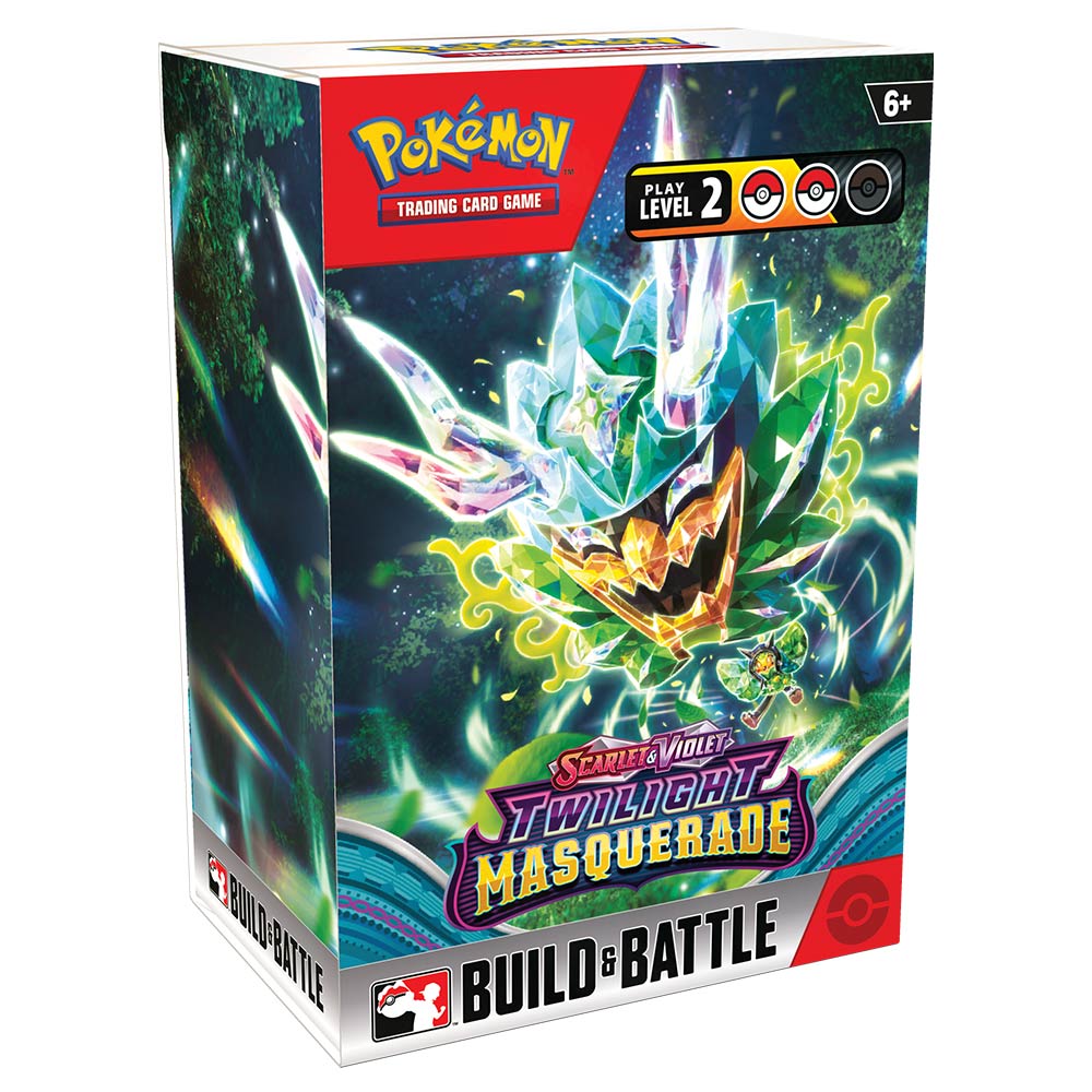 Pokemon TCG SCARLET AND VIOLET TWILIGHT MASQUERADE BUILD AND BATTLE