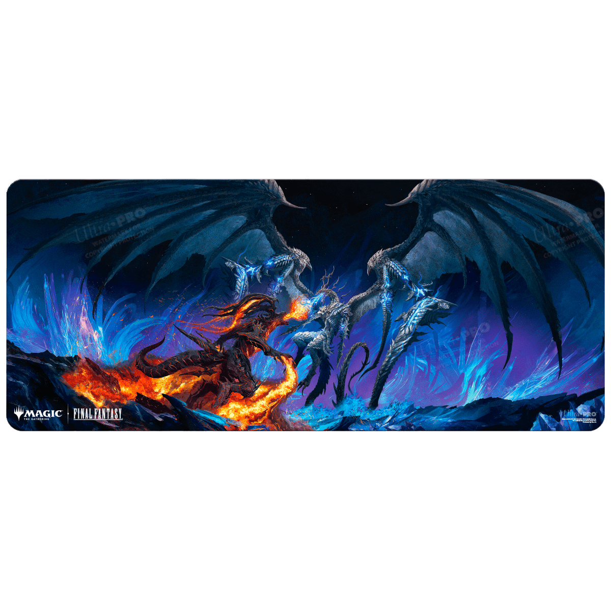 Magic The Gathering ®—FINAL FANTASY™ Bahamut and Ifrit 6ft Table Playmat