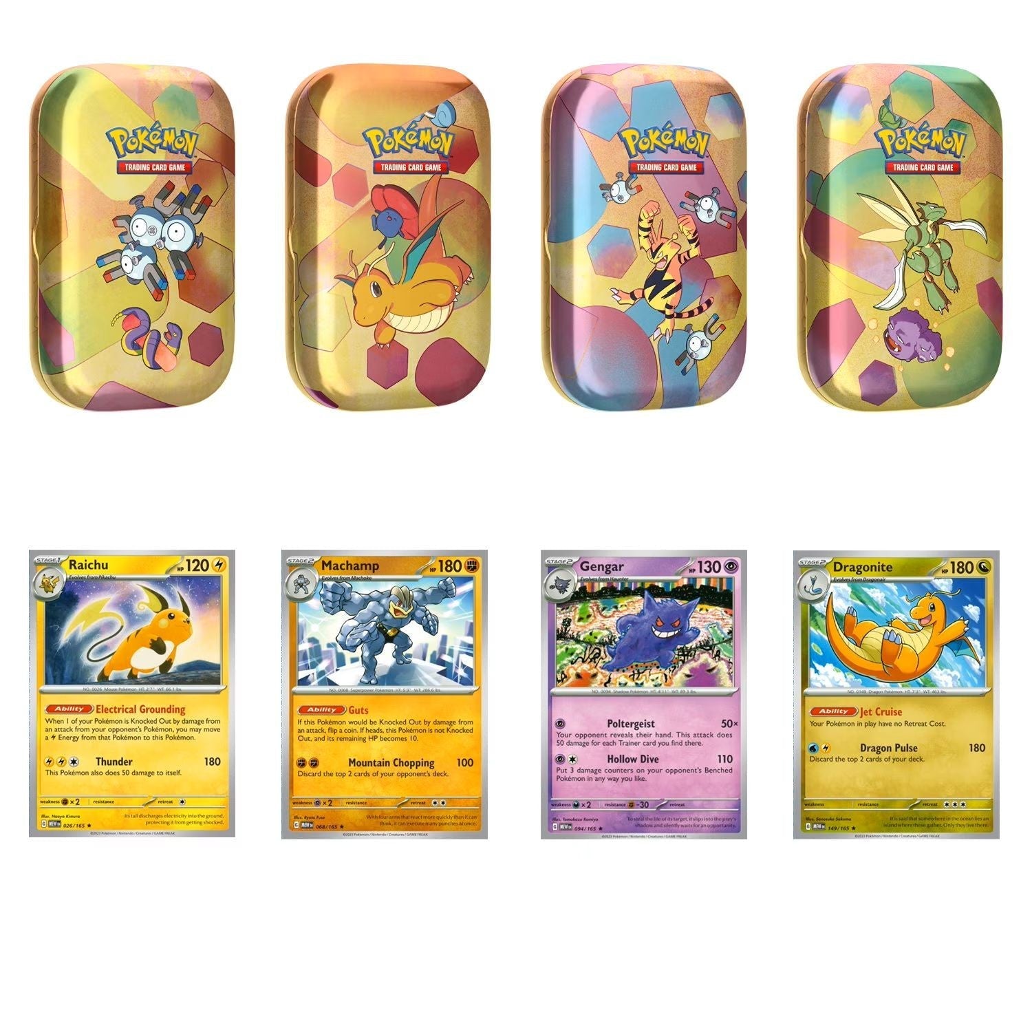 Pokemon 151 Sam's Club Bundle [4 Mini Tins + 4 Promos] - Pack 2