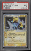 Manectric ex Pokemon ex Deoxys Holo #101 PSA 9