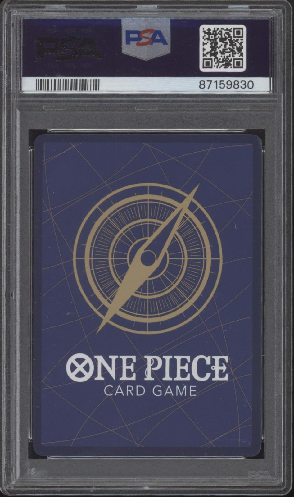 Monkey D Luffy One Piece Card Game Pillars of Strength Wanted Alt Art #12 PSA 10